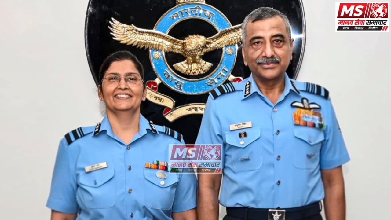 Air Vioce Marshal Shakti Sharma Indian Air Force Ki Sarvochcha Rank Prapt Karne Wali Pahli Mahila Adhikari Bani